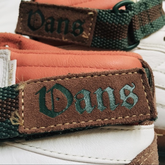 Vans hi top skate kick shoes vtg - Picture 5 of 8